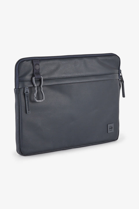iPad case in dark blue leather - Image 2