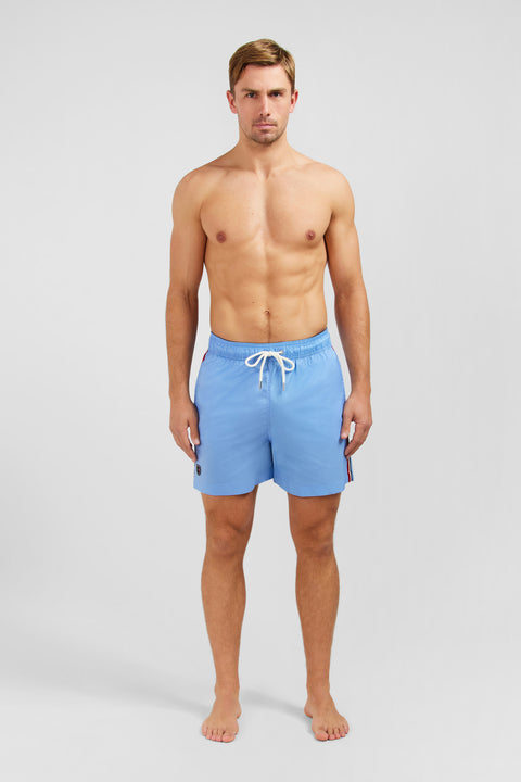 Swim shorts with tricoloured stripes - Image 1