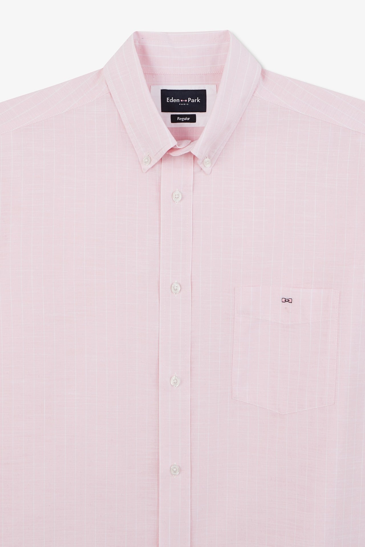 Pink striped shirt