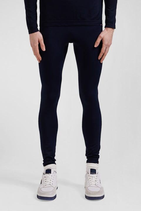 Navy blue stretch sports jogging bottoms - Image 2