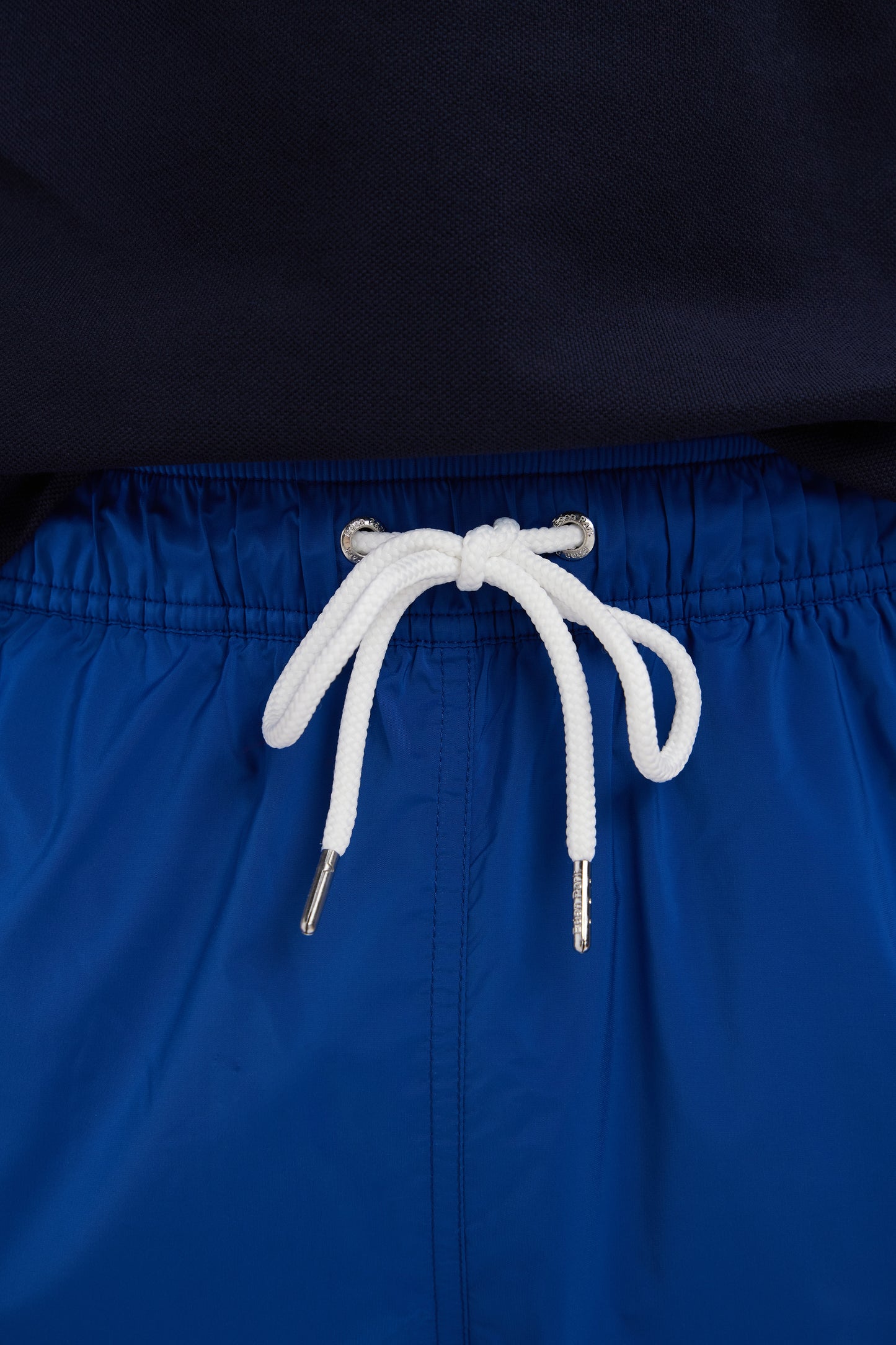 Navy tricolor swimsuit