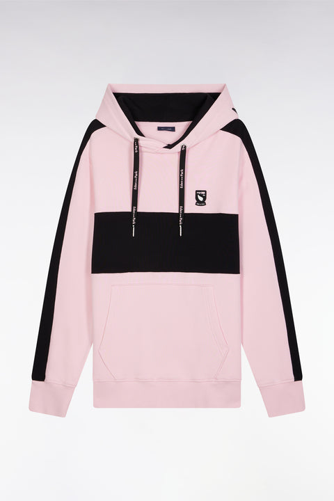 Relaxed-fit New Zealand pink cotton hoodie - Image 2