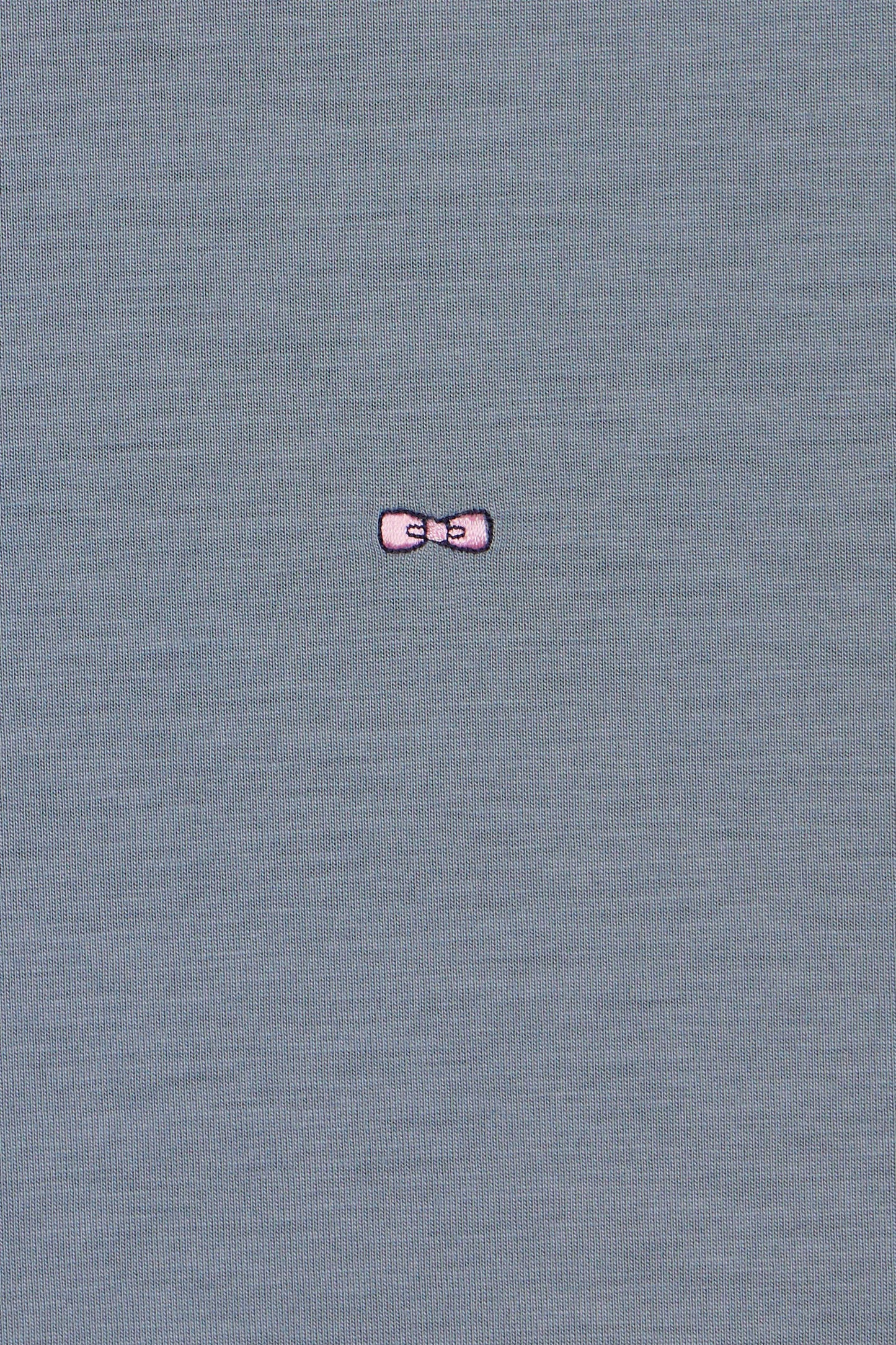 Straight-fit grey short-sleeved T-shirt