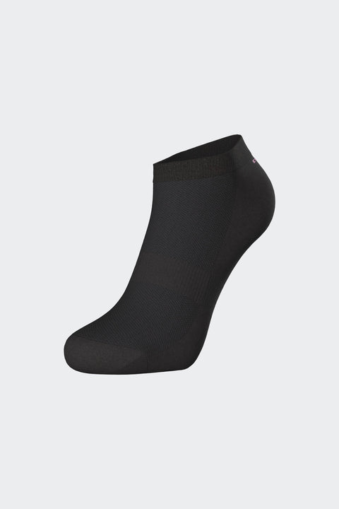 Paire de chaussettes basses en coton mélangé noir - Image 1