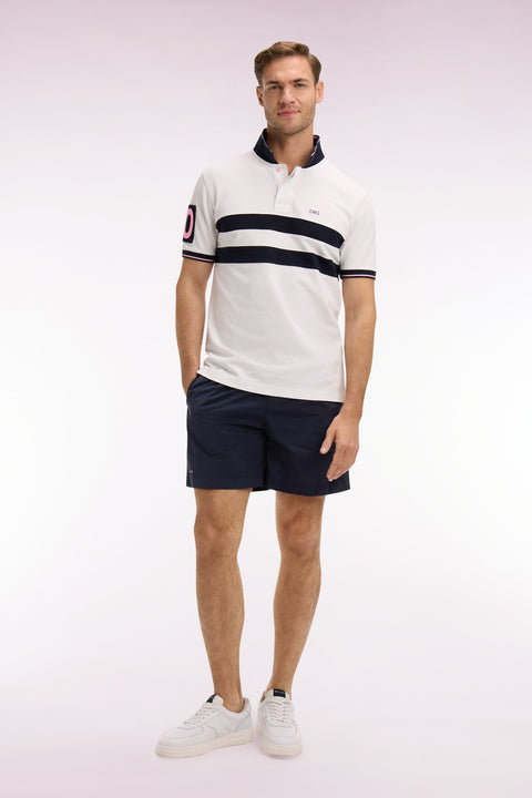 Maillot de bain uni marine - Image 3