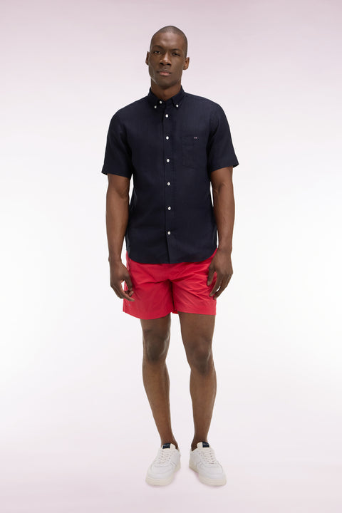 Maillot de bain uni fuchsia - Image 3