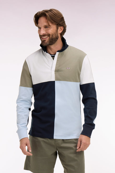 Maillot à manches longues en coton ciel croisé - Image 3