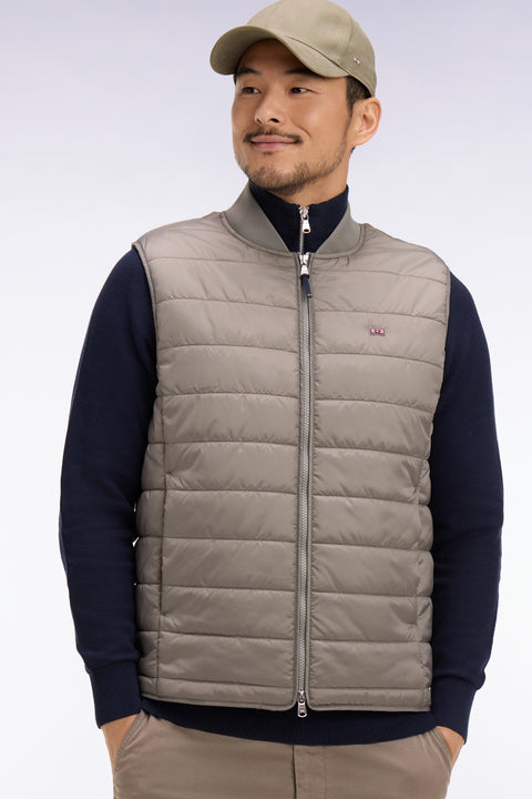 Doudoune sans manches kaki - Image 1