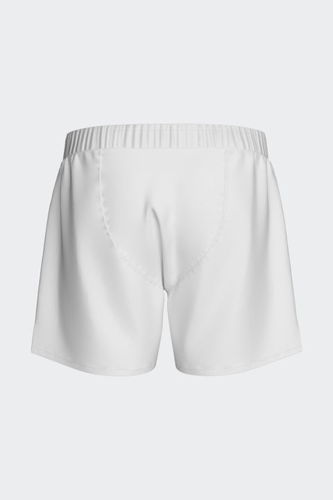 White cotton poplin boxer shorts - Image 3