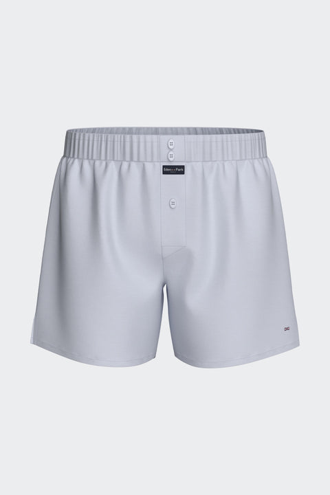 Sky cotton poplin boxer shorts - Image 1