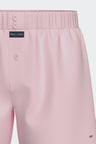 Pink cotton poplin boxer shorts