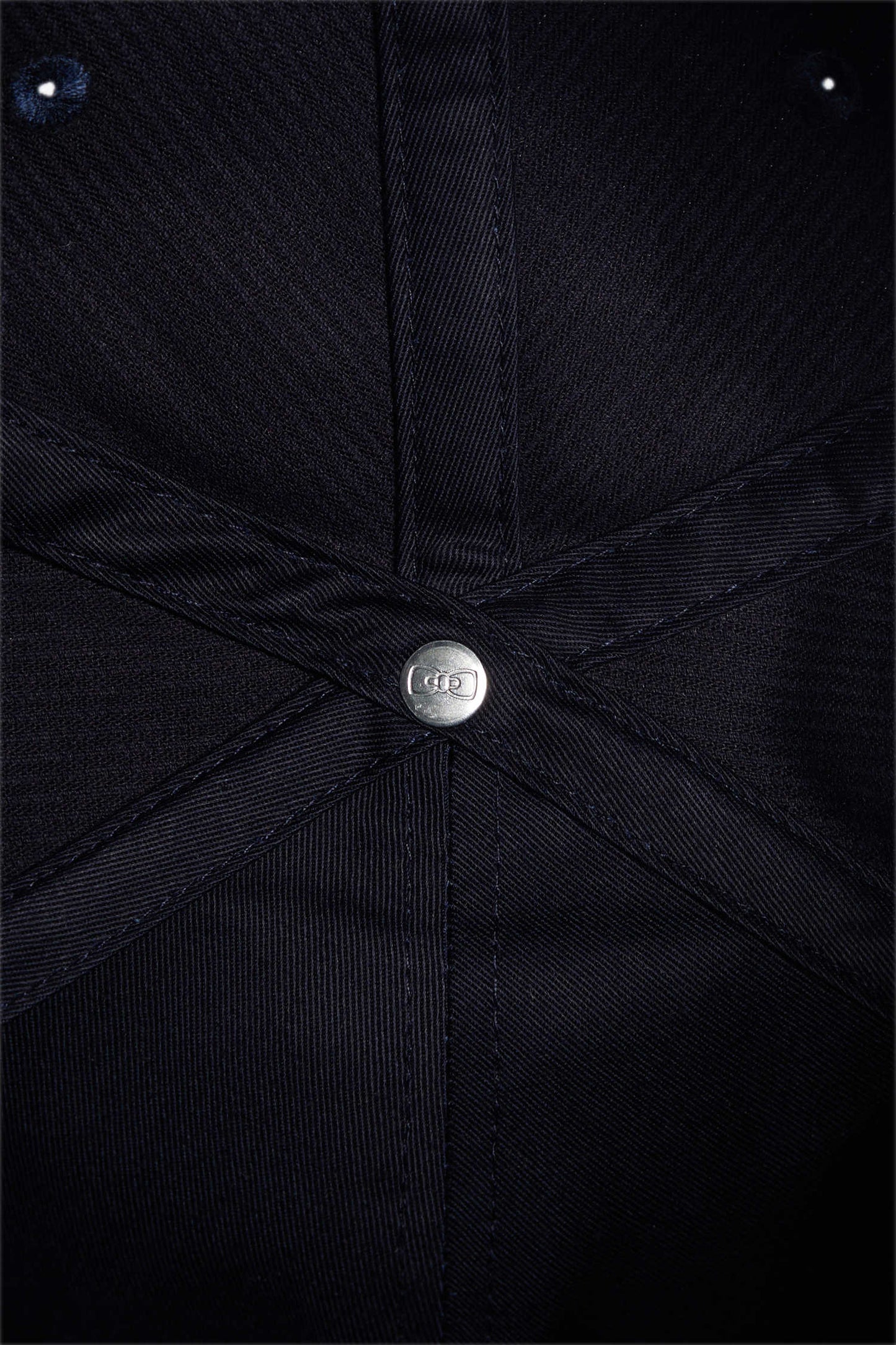 Navy blue corduroy cap