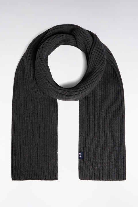 Grey cotton scarf - Image 1