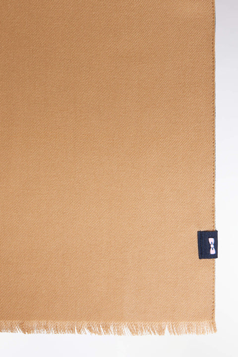 Ochre fringed scarf - Image 2