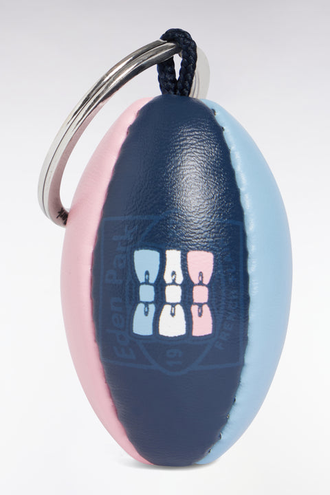 Tricolor rugby ball key ring - Image 1