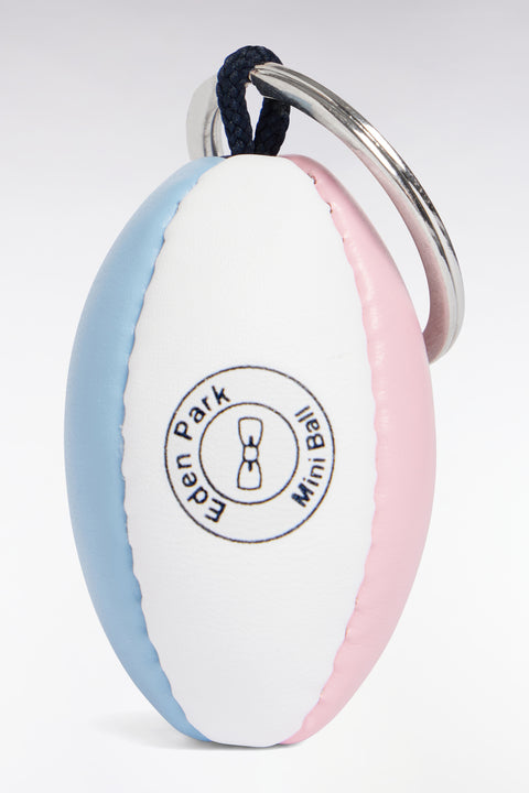 Tricolor rugby ball key ring - Image 2