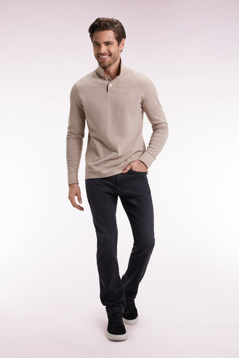 5-pocket jeans in black stretch denim blend with slim fit - Image 3