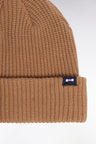Camel cotton blend hat