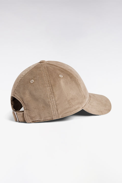 Beige corduroy cap - Image 2