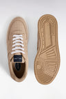Sand suede sneakers