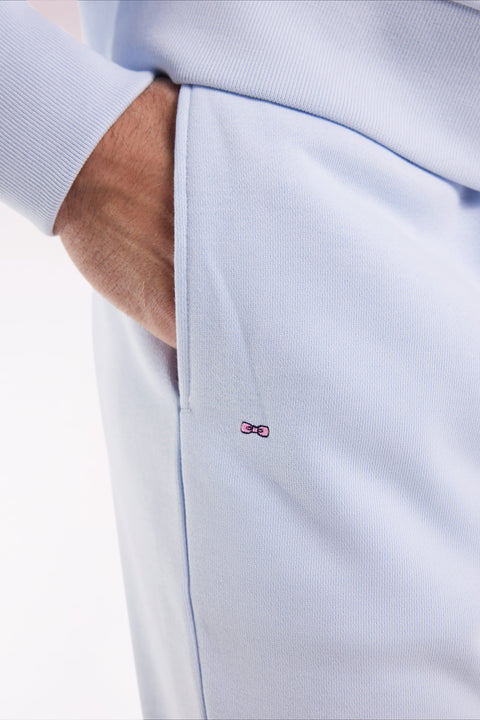 Jogging suit in sky-scratch fleece, straight cut - Image 3