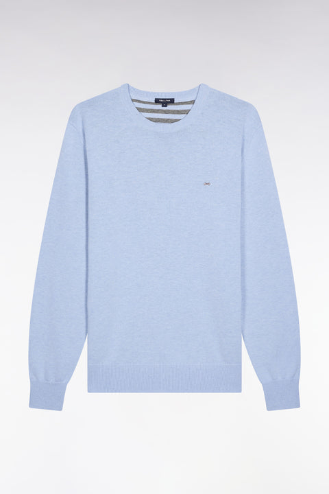 Wool and cotton sky sweater - Image 2
