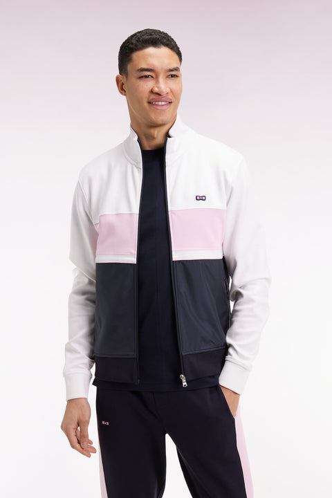 Sweatshirt en coton mélangé rose - Image 1