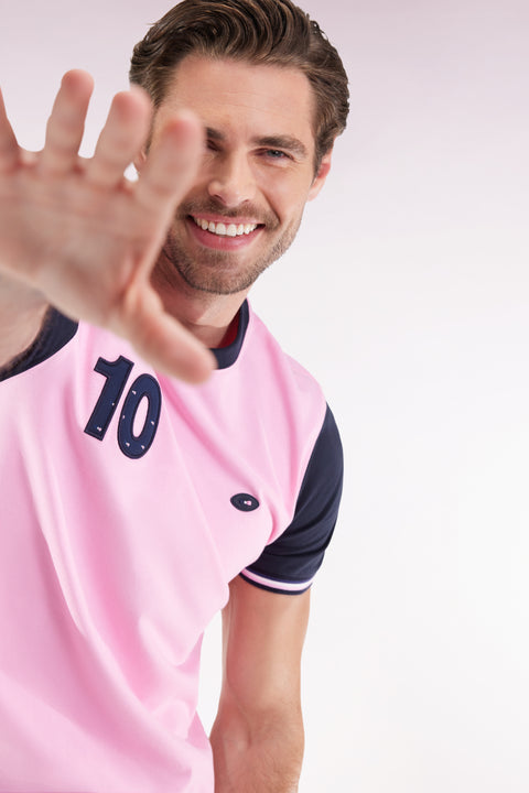 Grey cotton short-sleeved T-shirt - Image 1