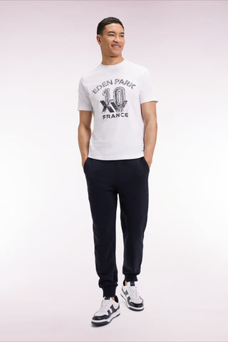 XV de France short-sleeved white T-shirt