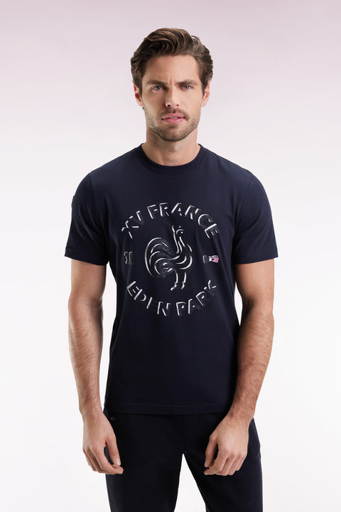 XV de France navy short-sleeved T-shirt - Image 3
