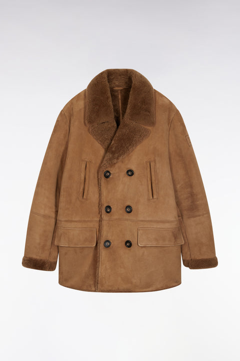 Brown wool coat - Image 2