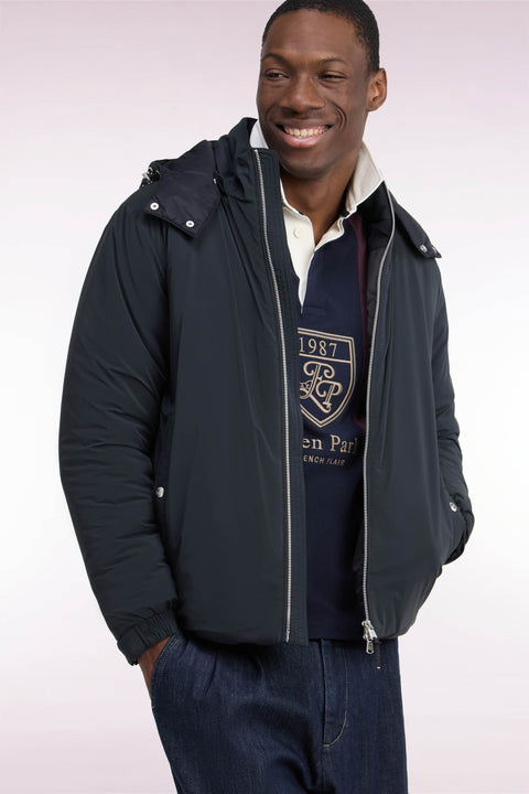 Doudoune en nylon noir - Image 1