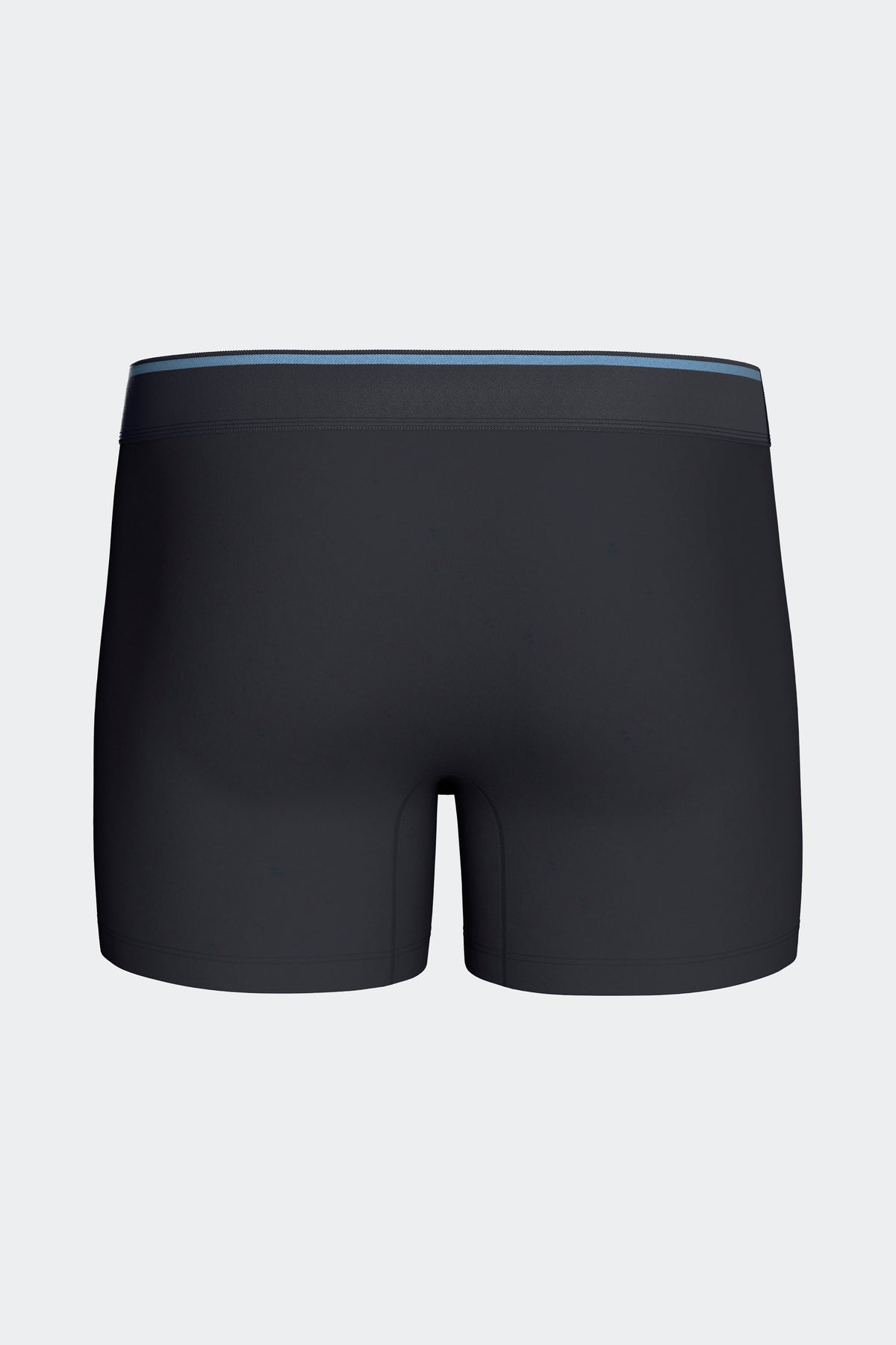 Lot de 2 boxers en jersey de coton stretch unis et rayés marine