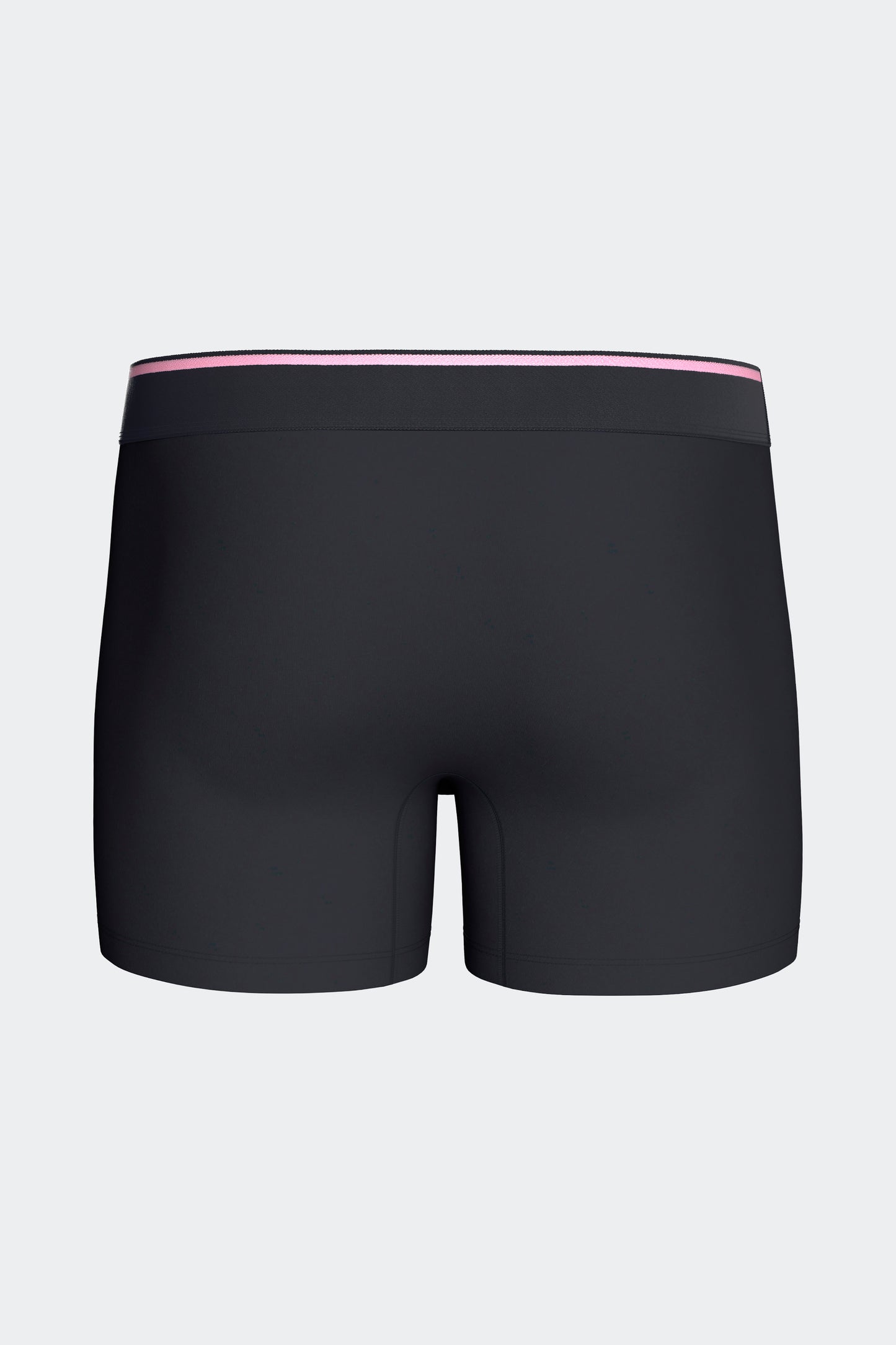 Lot de 2 boxers en jersey de coton stretch unis et imprimés marine