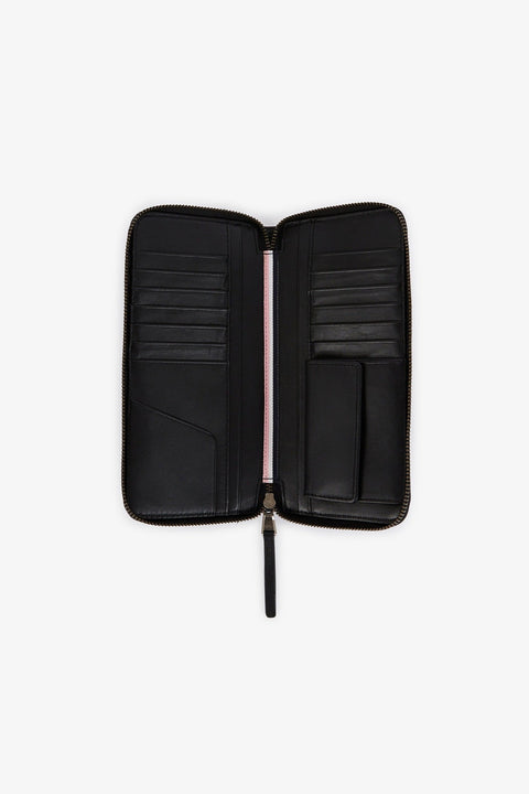 Black rectangular leather wallet - Image 2