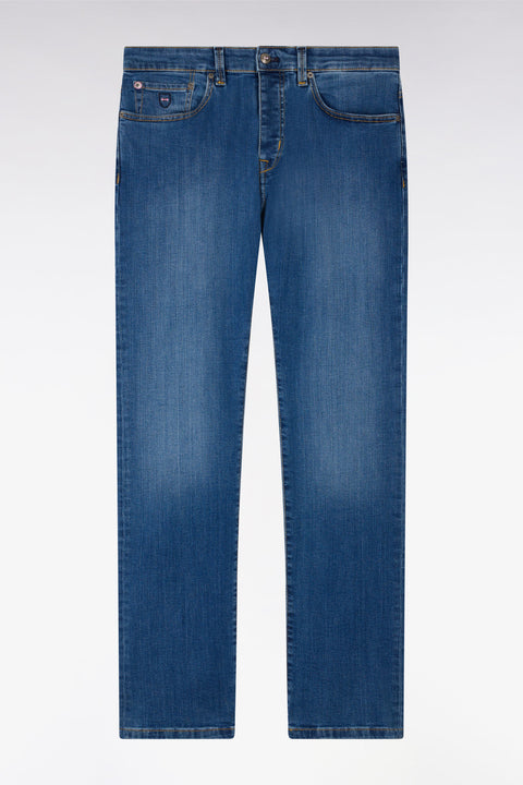 Blue jeans in stretch cotton - Image 2