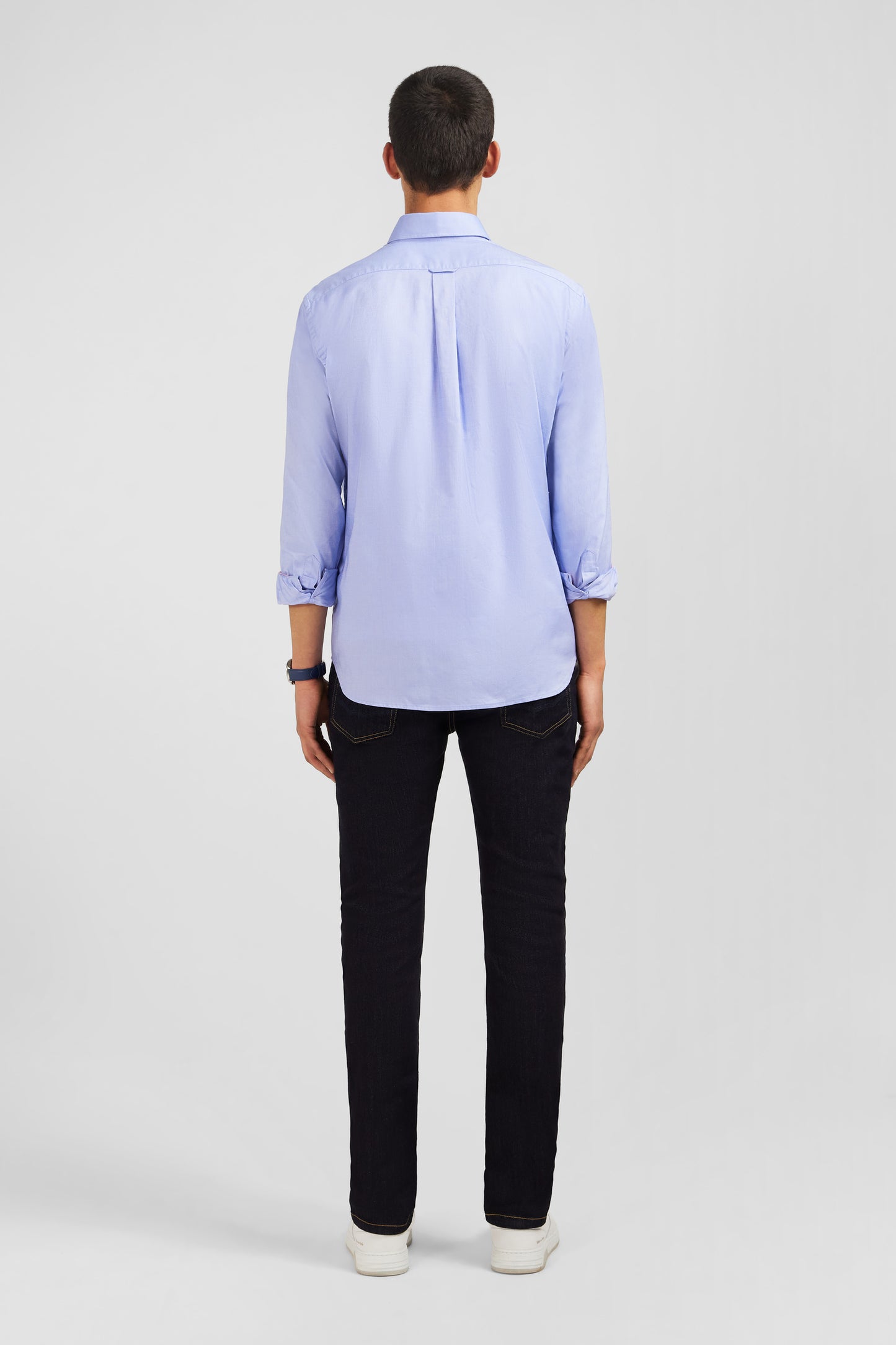 Blue cotton shirt