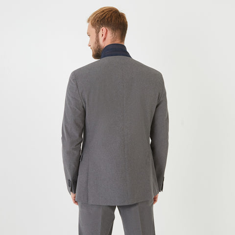 Grey marled blazer - Image 2