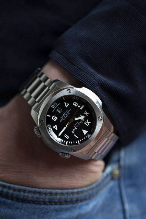 Steel automatic watch - Image 3