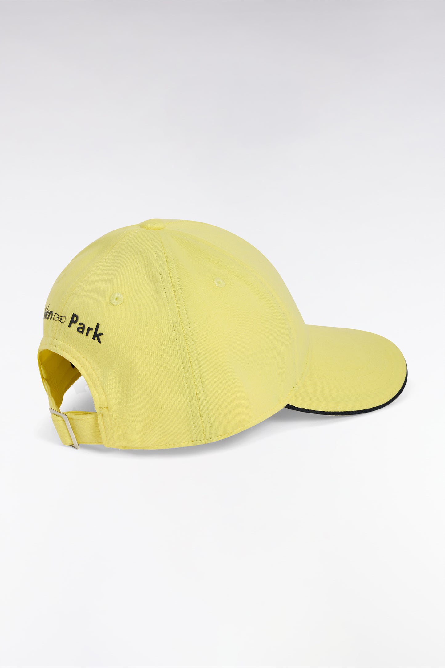 Yellow cotton jersey cap