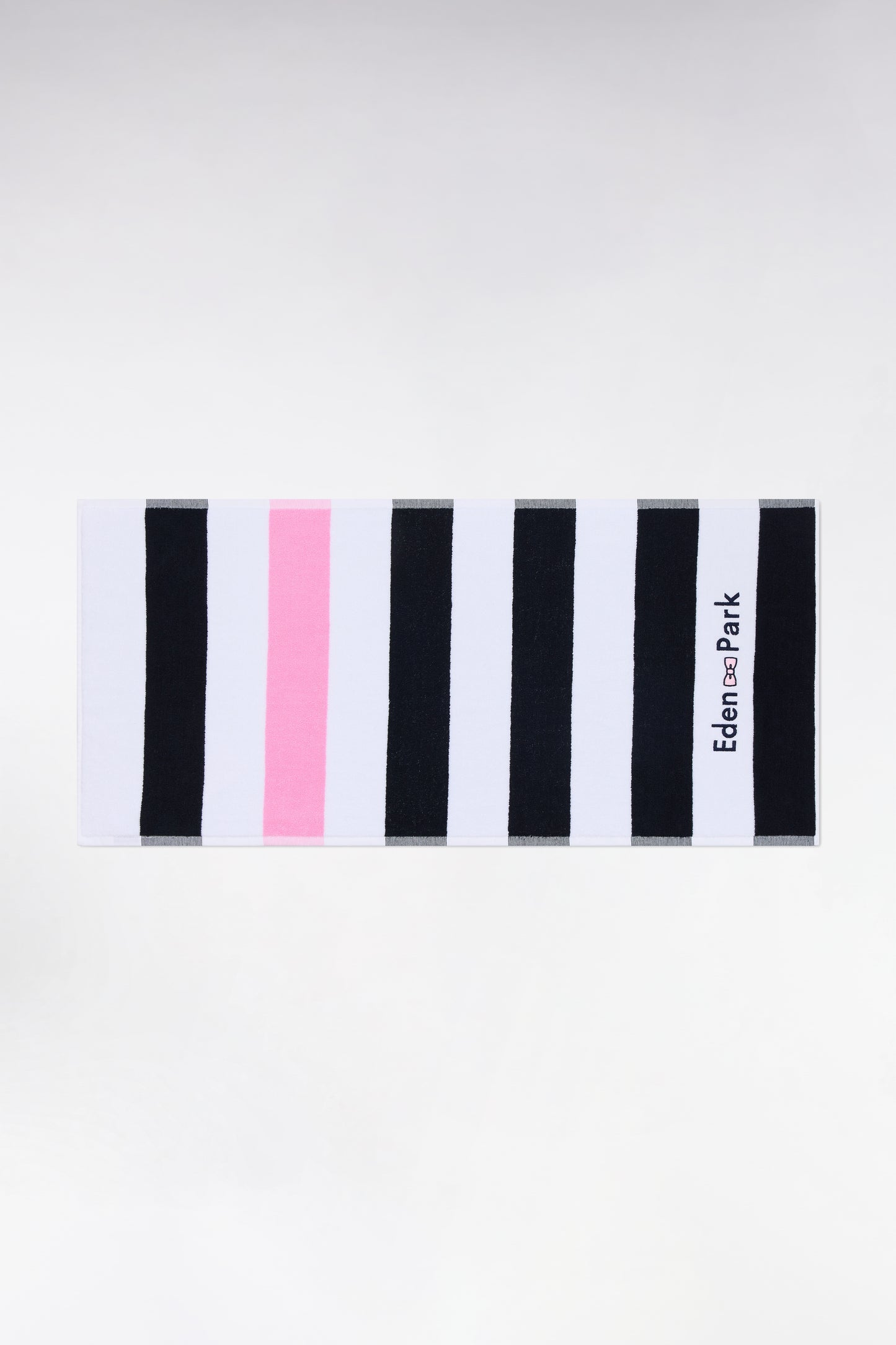 Navy terry cotton sports towel