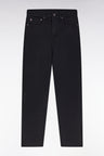 Slim-fit black stretch denim 5-pocket jeans