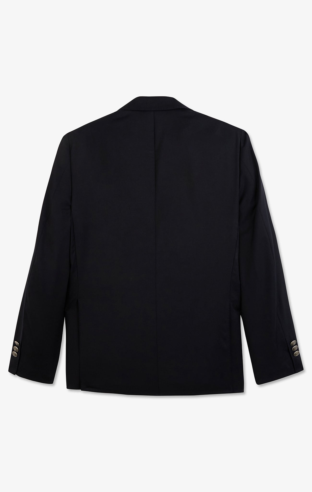 Regular dark blue blazer