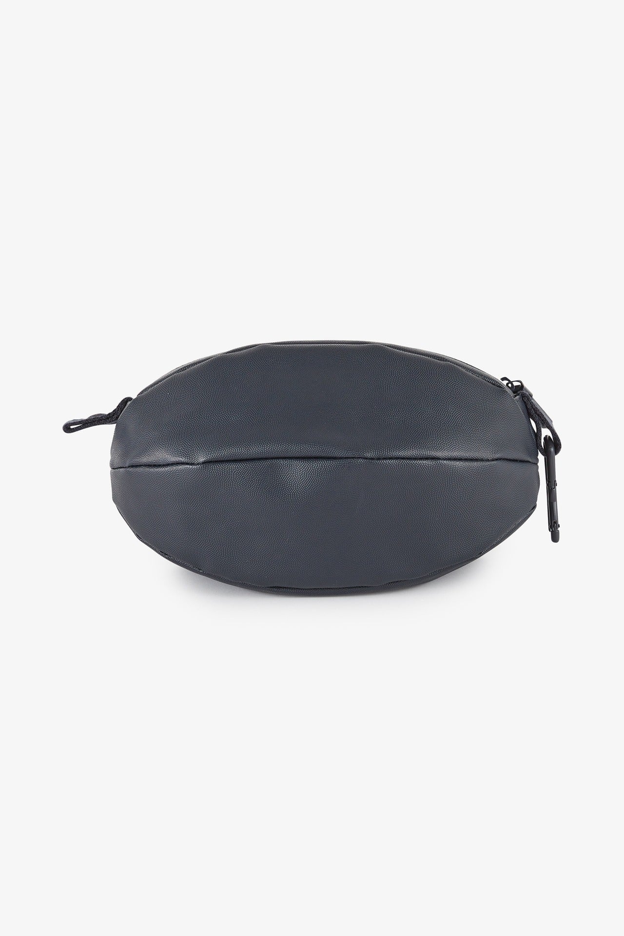 Dark blue leather oval case