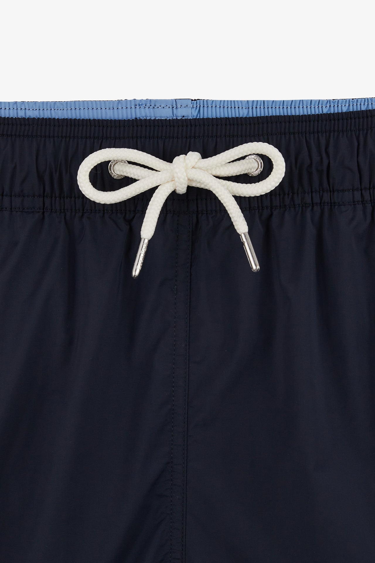 Navy blue swim shorts