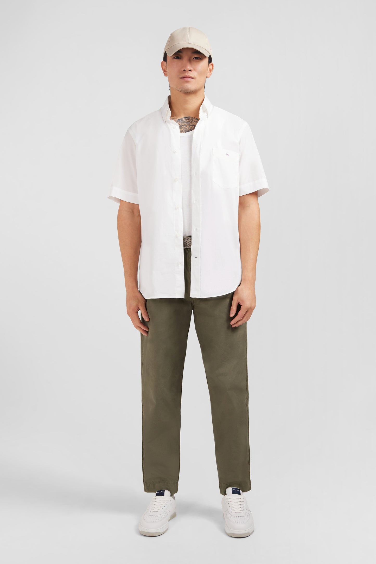 Plain white shirt