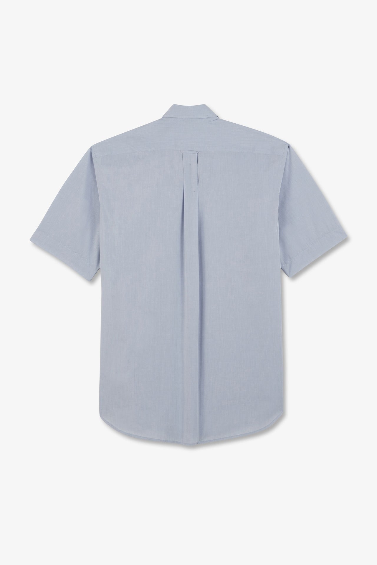 Plain blue shirt