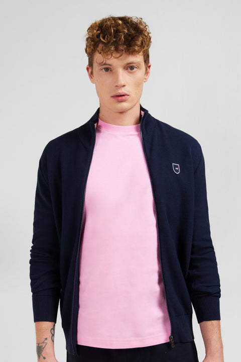 Navy blue zip cardigan - Image 3