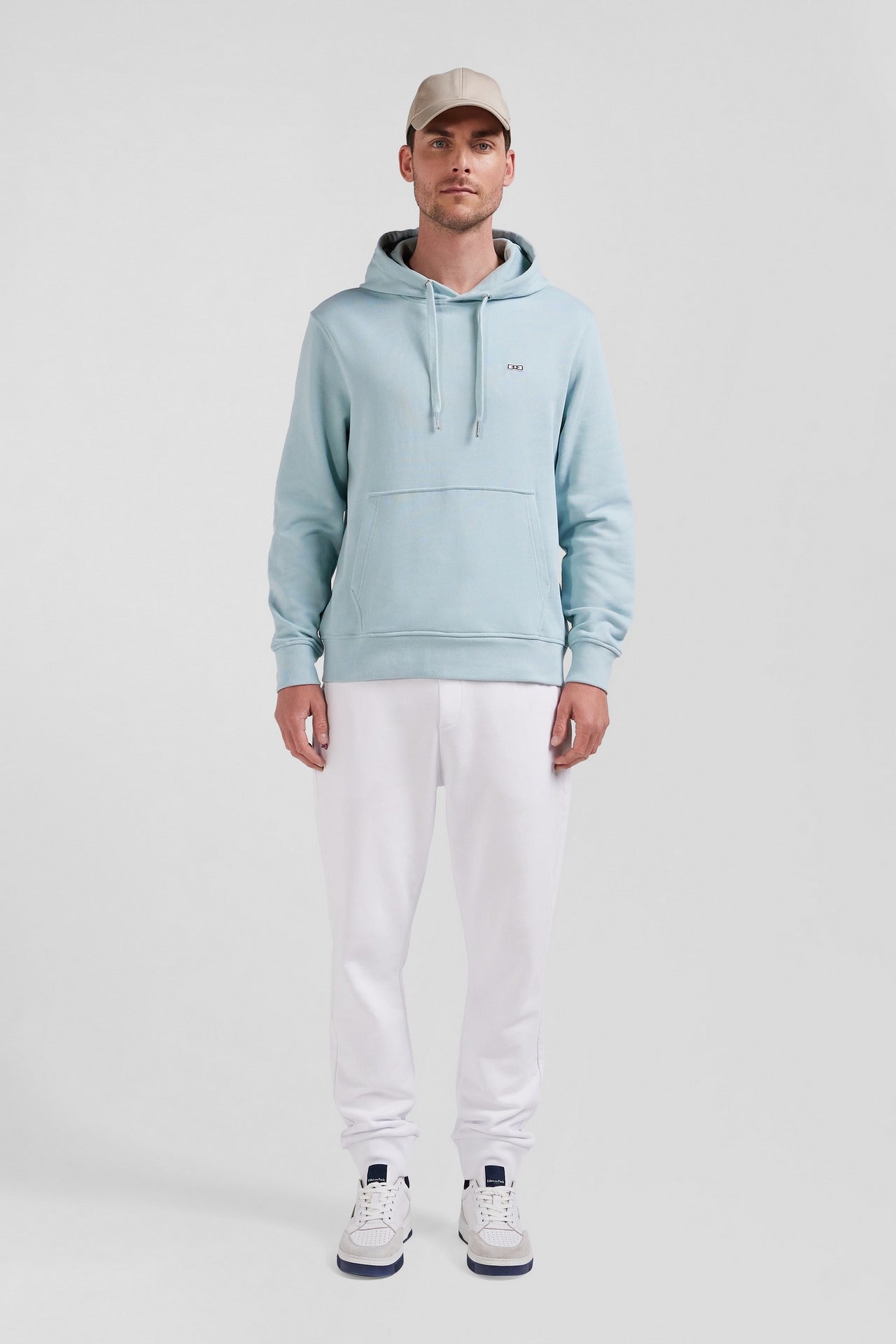 Green hoodie