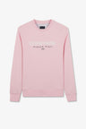 Pink round-neck sweatshirt